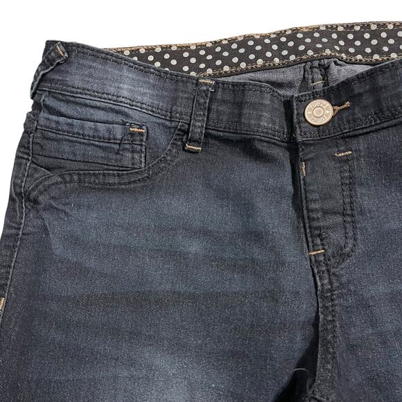 Rue21 Womens Jeggings Denim Blue Jeans Dark Wash Skinny Stretch 33 in Waist - Picture 3 of 8